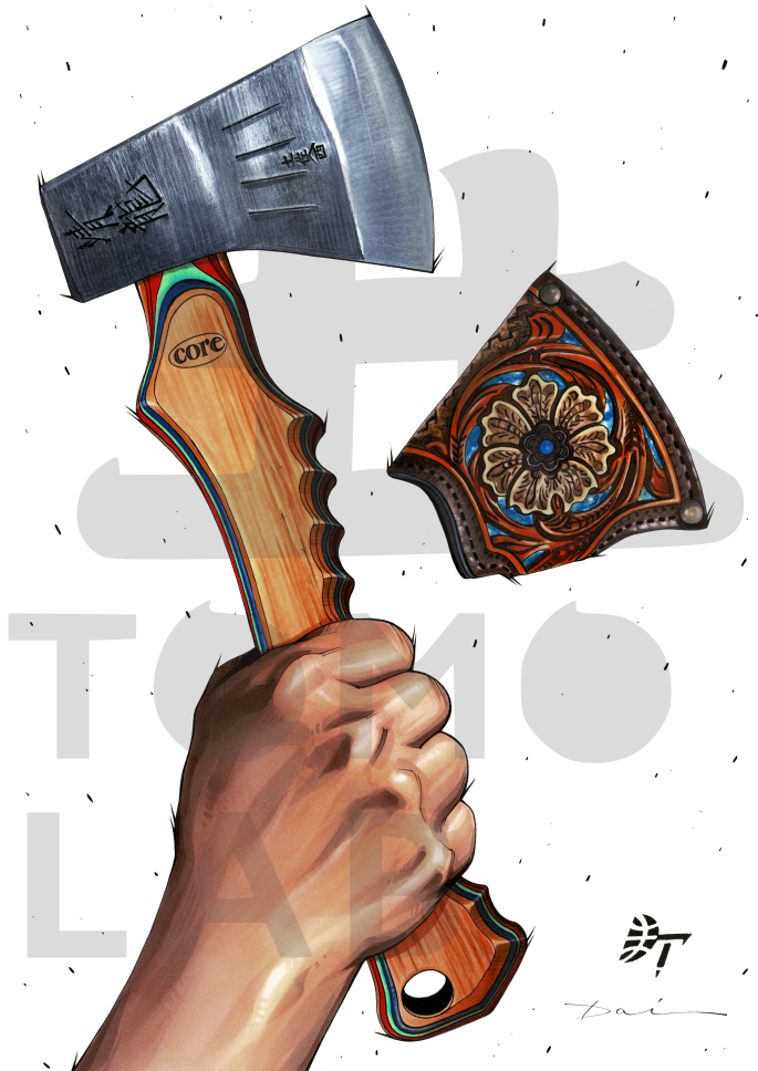 Limited Edition Axe - 土佐打刃物モデル -(初回受注分)